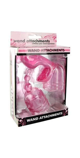 Wand Essentials 2 Piece Attachment Kit - Pink