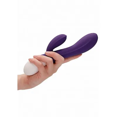 Passion Rechargeable Heating G spot Purple 8 1 Inch