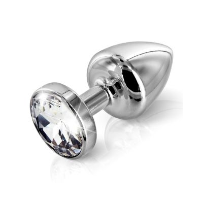 Anni Butt Plug Round T3 Stainless Steel Silver 35mm
