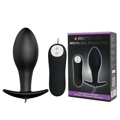 3 4 Vibrating Butt Plug