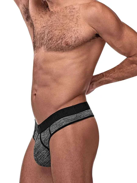 Peak Performance Sport Thong - L- XL - Black  and Grey