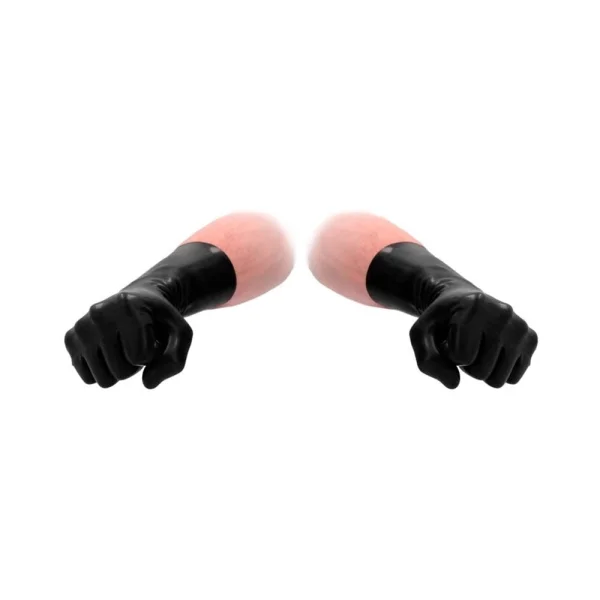 FIST-IT Latex Short Gloves - Black — image 4 of 9