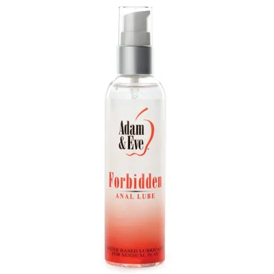 Adam Eve Forbidden Anal Water Based Lube 4oz