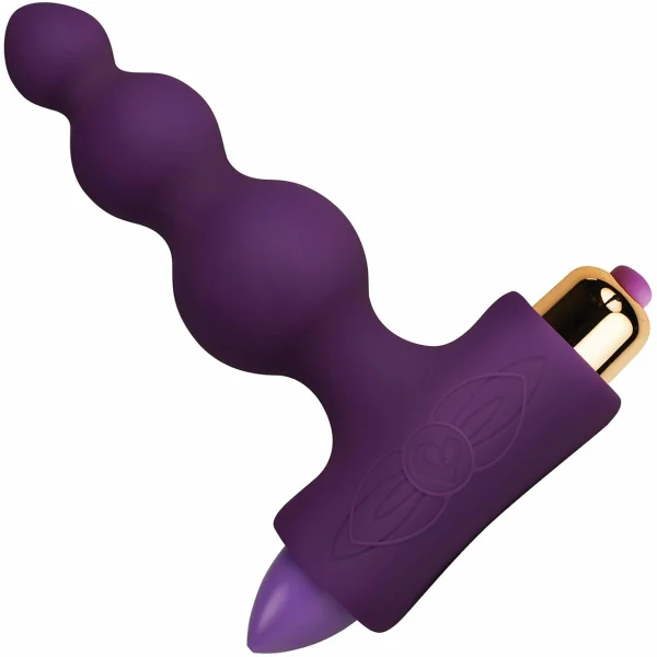 Rocks Off Bubbles Petite Sensations Purple Butt Plug