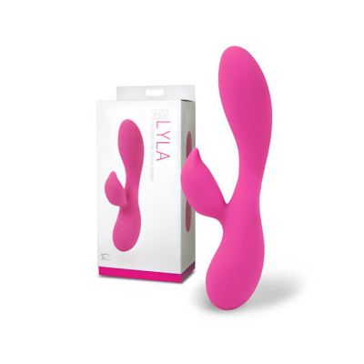 Ultrazone Lyla 6x Rabbit Style Silicone Vibrator 7 Inch