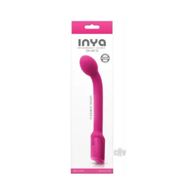 Inya Oh My G G spot Vibrator Rechargeable Pink