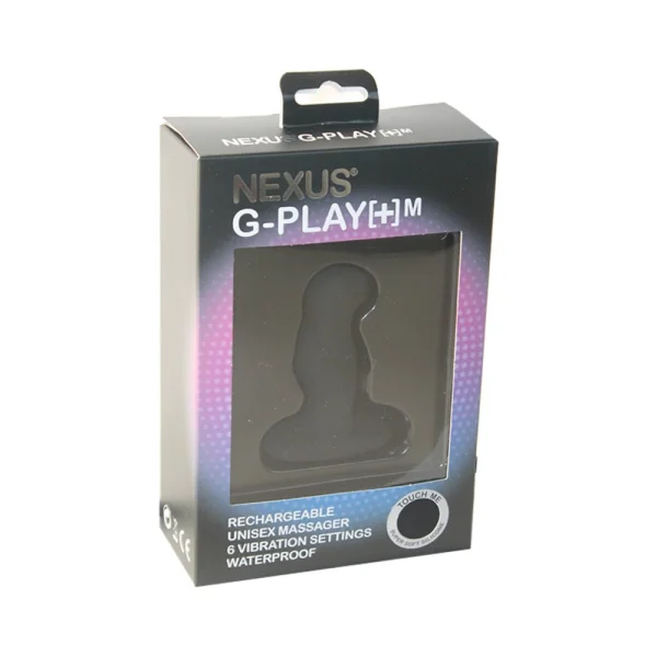 Nexus Gplaymed+ Unisex Vibrator - Black — image 5 of 6