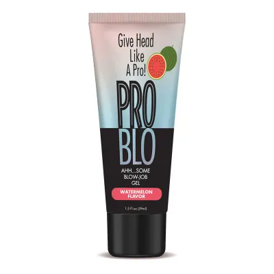 ProBlo Oral Pleasure Gel Watermelon Flavoured Blowjob Gel 29 ml Tube