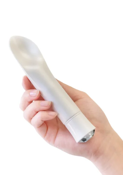 Oh My Gem Bold Rechargeable Waterproof Silicone Warming Vibrator By Blush - Diamond