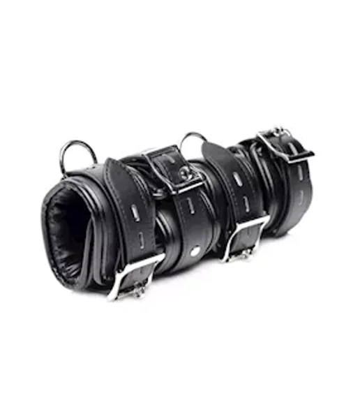 Strict Slave Bondage Shackle Set Black — image 18 of 22