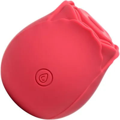 The Rose Rechargeable Clitoral Pressure Wave Stimulator By Pleasure Engine Red