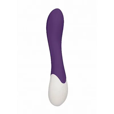 Spice Rechargeable Heating G spot Purple 8 1 Inch