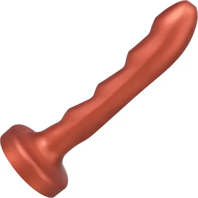 Charmer Silicone Dildo By Tantus Copper