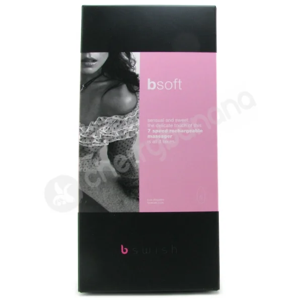 Bsoft Burgundy Rechargeable Massager