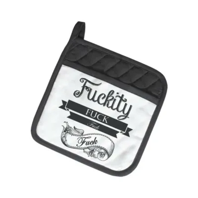 Games Novelty Twisted Wares Fuckity Fuck Fuck Fuck Potholder