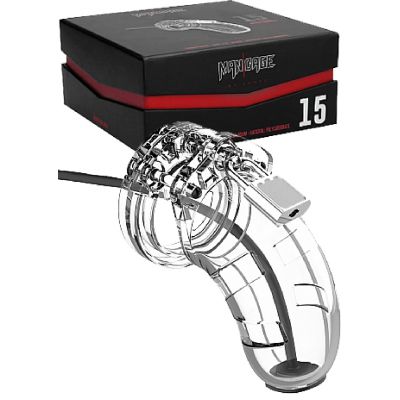 Model 15 Chastity 3 5 Cage With Silicone Urethal Soun