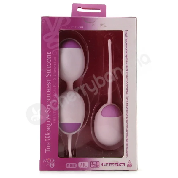 Velvet Plush The Ultimate Kegel Kit Purple