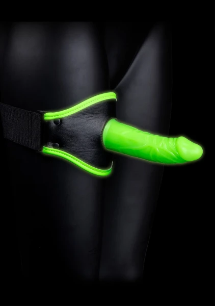 Ouch! Glow In The Dark Thigh Strap-on