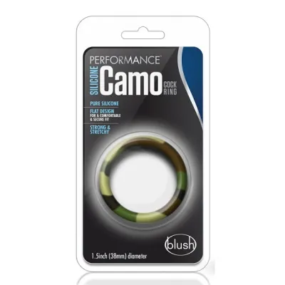 Blush Performance Green Camo Cock Ring