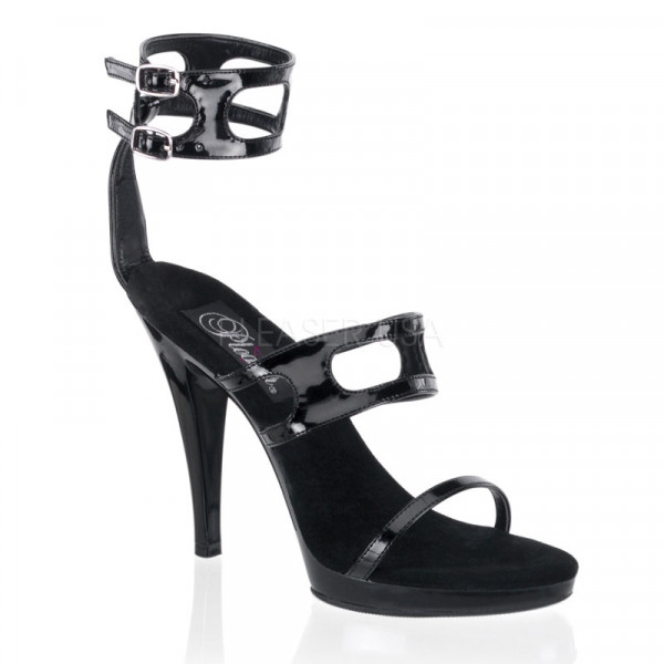 FLAIR-458 - 4 1/2" Stiletto Heel PF Sandal