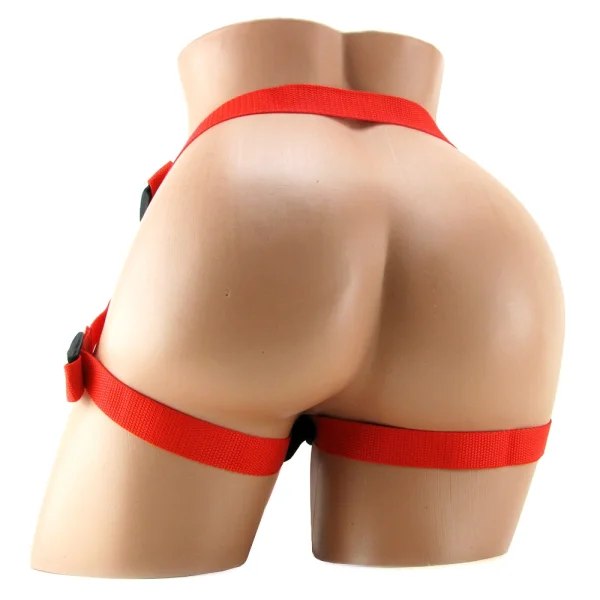 Sophias Red Rider Strap On Dildo