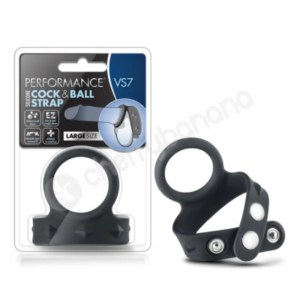 Performance VS7 Silicone Large Cock & Ball Strap