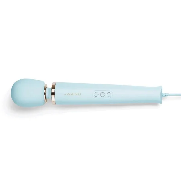 Le Wand Powerful Plug-in Vibrating Massager Sky Blue