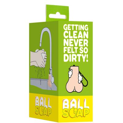 S Line Soap Balls Flesh Coloured Novelty Soap