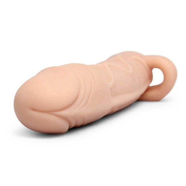 True Feel Penis Extension Sleeve 6.25 Inch Cock Sheath by Adam & Eve