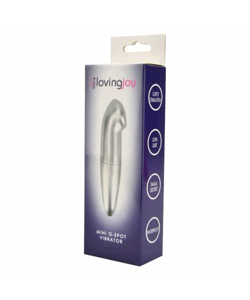 Loving Joy Mini G-Spot Vibrator Silver — image 7 of 9