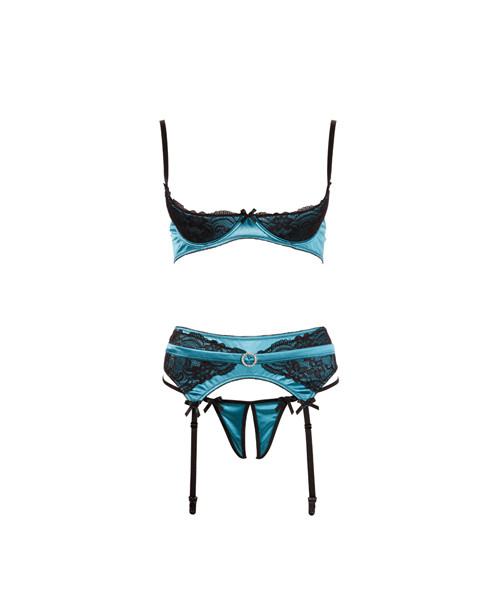 Shelf Bra Set Jade - 80 B/M