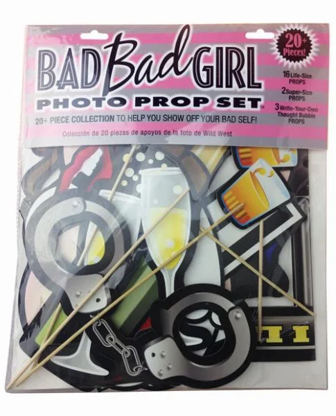Bad Bad Girl Photo Prop Set
