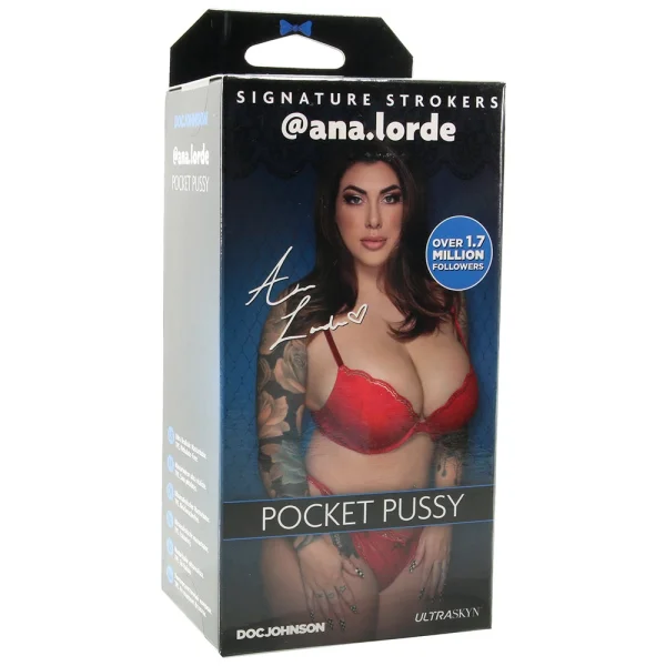 Signature Strokers Girls Of Social Media Ana.Lorde ULTRASKYN Pocket Pussy