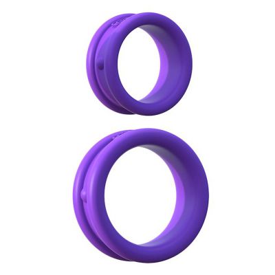 Fantasy C ringz Max Width Silicone Rings Purple