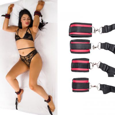 Bondara Red Rule Me In Bed Restraint