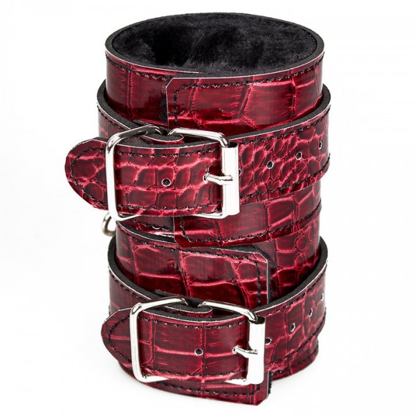 Bondara Yin and Yang Croc Effect Handcuffs — image 4 of 5