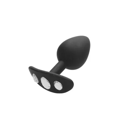 Diamond Butt Plug With Handle 3 4 Inch