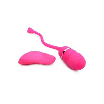 Frisky Luv Pop Rechargeable Remote Control Silicone Egg Vibe Pink 6 5 Inches