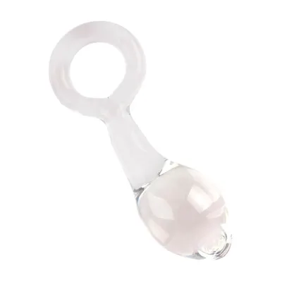 Lucent Ring Glass Butt Plug