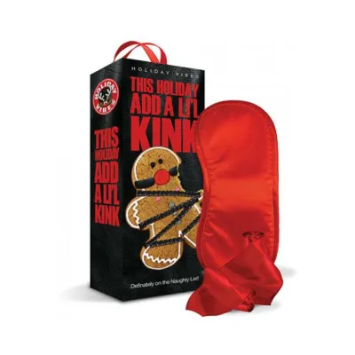 Naughty List Gift Add A Li l Kink Blindfold Wrist Ankle Sashes With Storage Bag