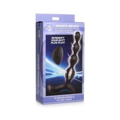 Zeus Shock Beads W remote Black
