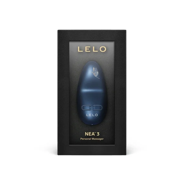 LELO NEA 3 Luxury Rechargeable Waterproof Vibrator - Alien Blue