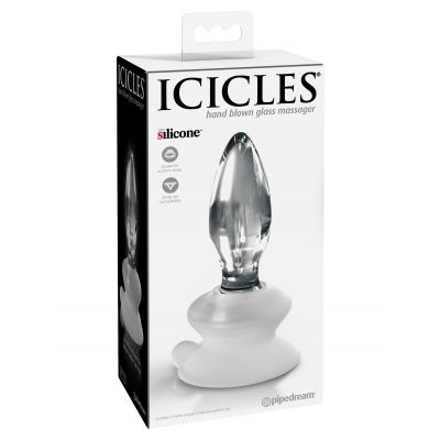 2 Glass Butt Plug