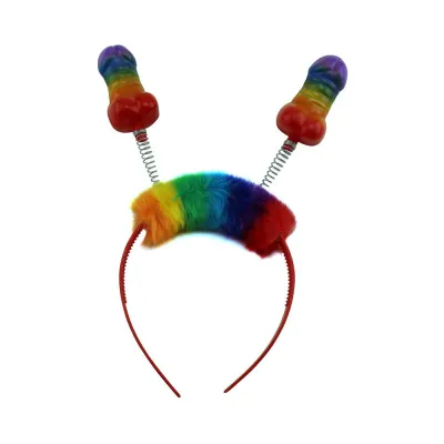Pink Pecker Bopper Head Band O S