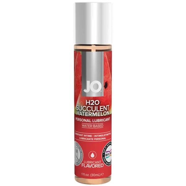 System Jo H2O Watermelon - Water-Based Flavored Lube | 1oz