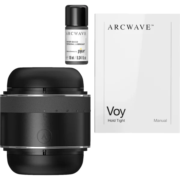 Arcwave Voy Penis Masturbator - Silicone Dual End Adjustable Compact Stroker
