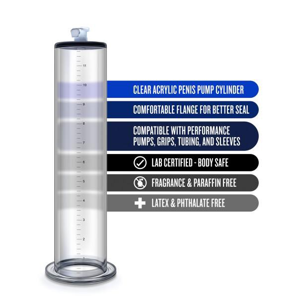 Blush Performance Gauge Pump Pistol Penis Pump Kit Choice of 5 Cylinder Sizes — image 7 of 9