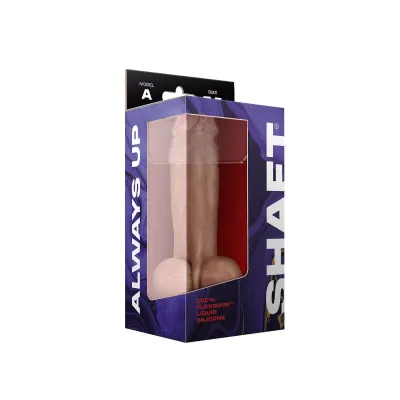 Shaft Model a 7 5 Inch Liquid Silicone Dong With Balls Pine