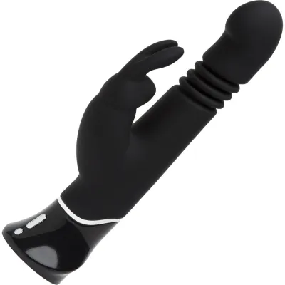 Fifty Shades Of Grey Greedy Girl Rechargeable Silicone Thrusting G Spot Rabbit Vibrator