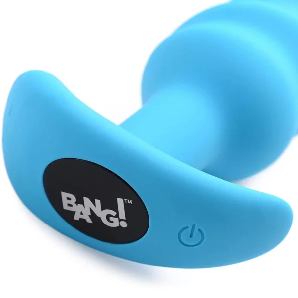 Bang! Vibrating Swirl Butt Plug With Wireless Remote